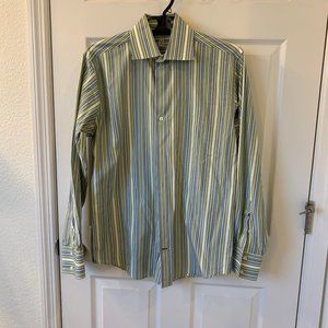 BANANA REPUBLIC MENS DRESS SHIRT-MEDIUM(15/15.5)